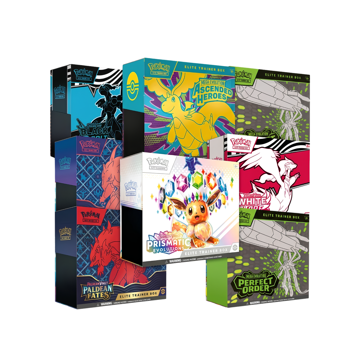Pokémon TCG Elite Trainer Boxes