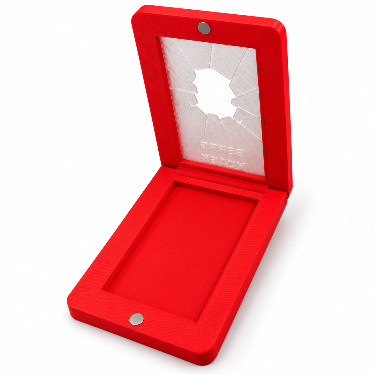 Emergency TCG Booster Case“In Case of Emergency, Break Glass” 3D Printed Display