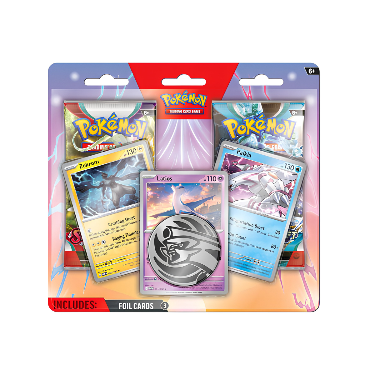 Pokémon TCG: Latios, Zekrom & Palkia Cards -2 Booster Packs