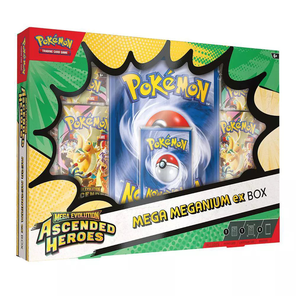 Pokémon TCG: Mega Evolution - Ascended Heroes Mega Meganium ex Box