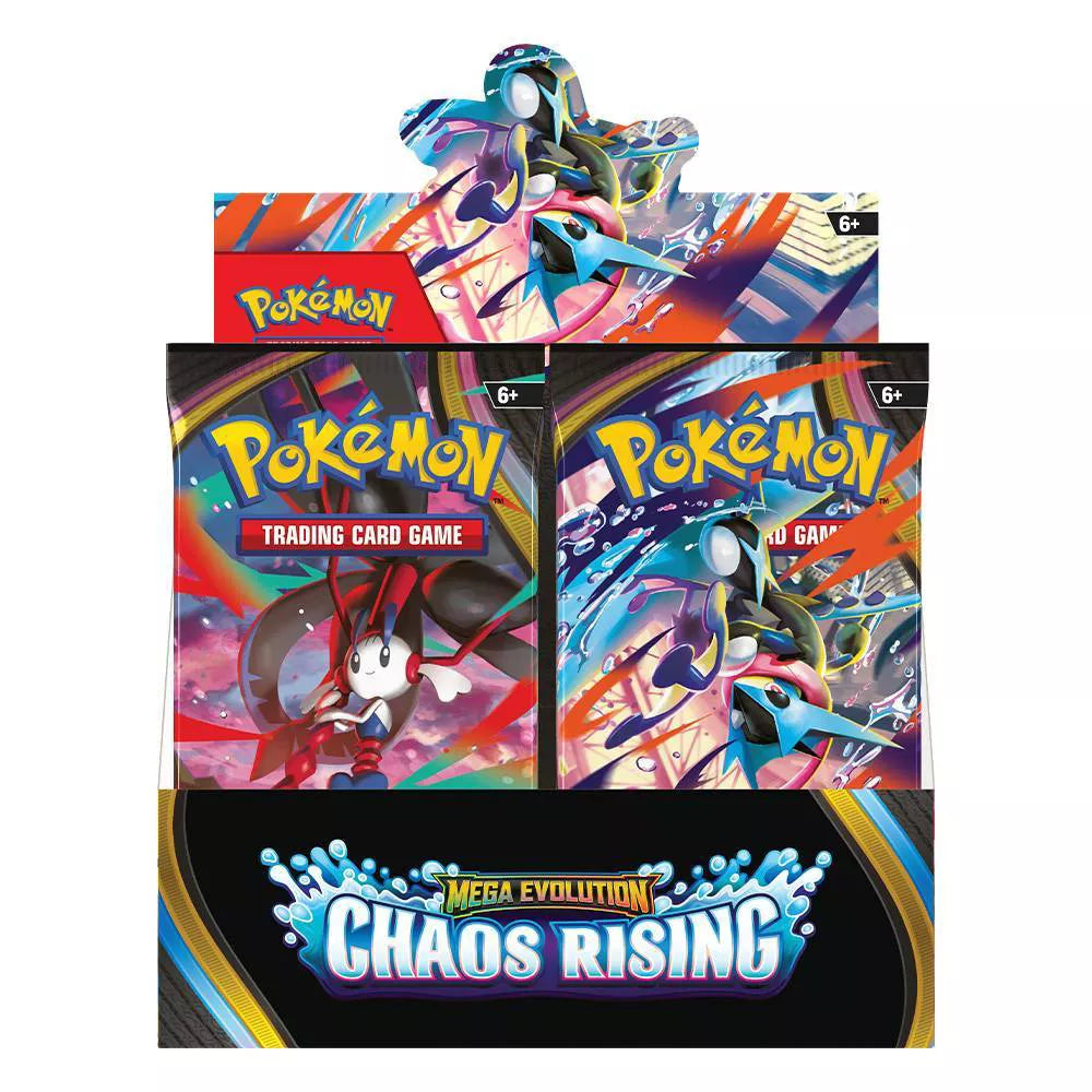 Pokémon TCG: Mega Evolution Chaos Rising - Booster Display