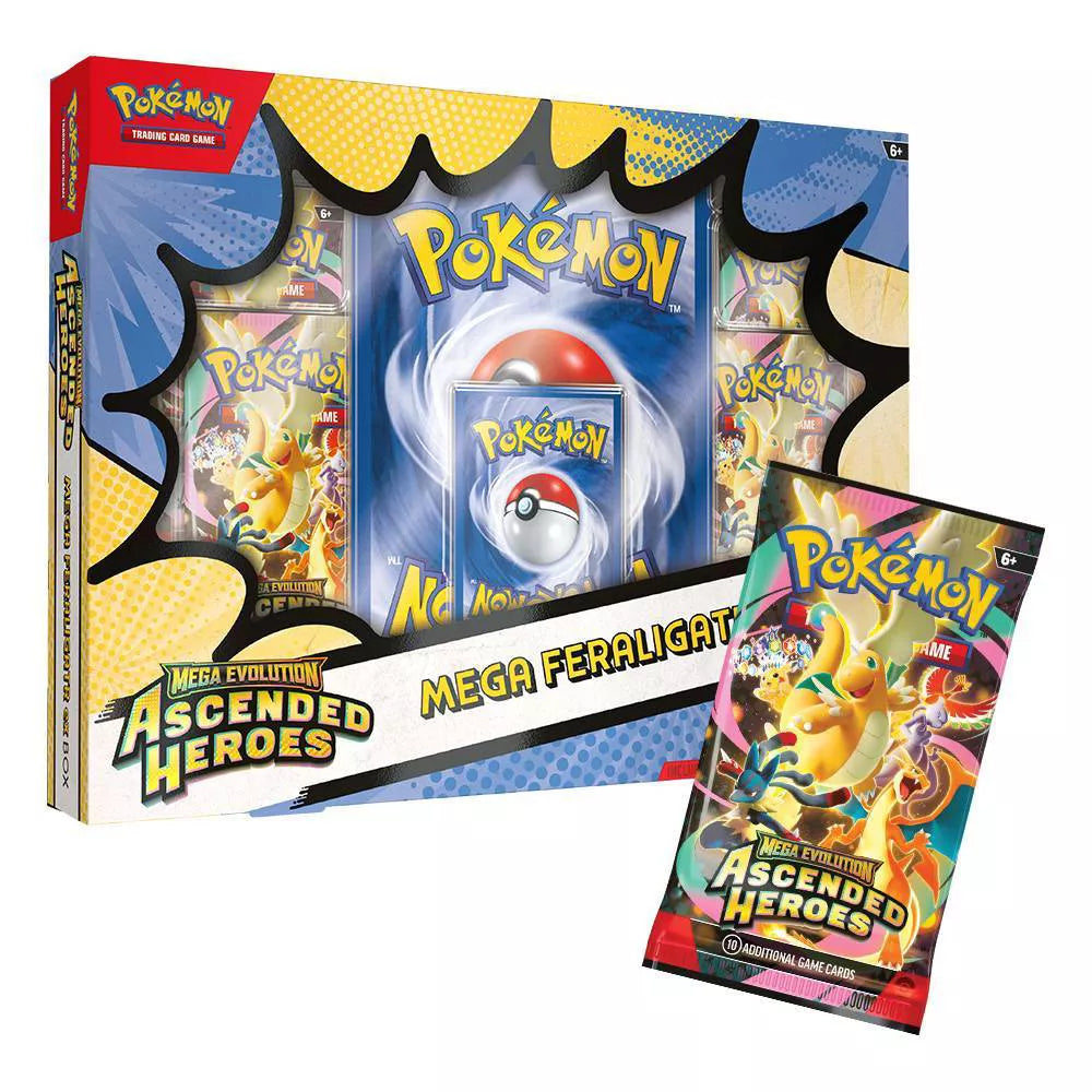 Pokémon TCG: Mega Evolution - Ascended Heroes Mega Feraligatr ex Box