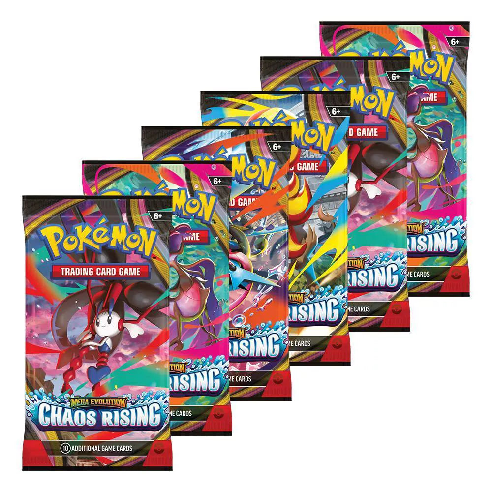 Pokémon TCG: Mega Evolution Chaos Rising - Booster Bundle