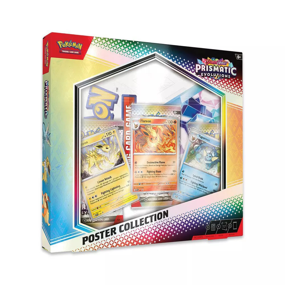 Pokémon TCG: Scarlet & Violet—Prismatic Evolutions Poster Collection