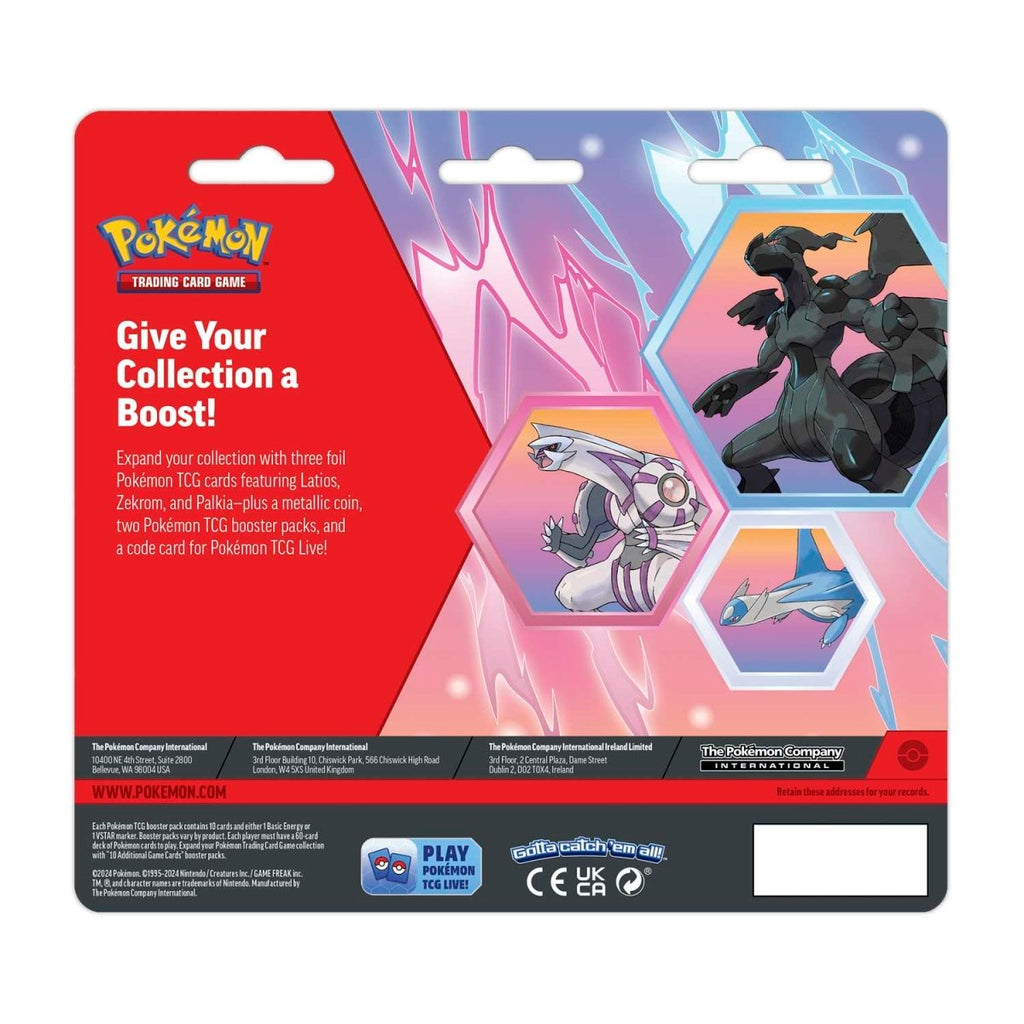 Pokémon TCG: Latios, Zekrom & Palkia Cards -2 Booster Packs